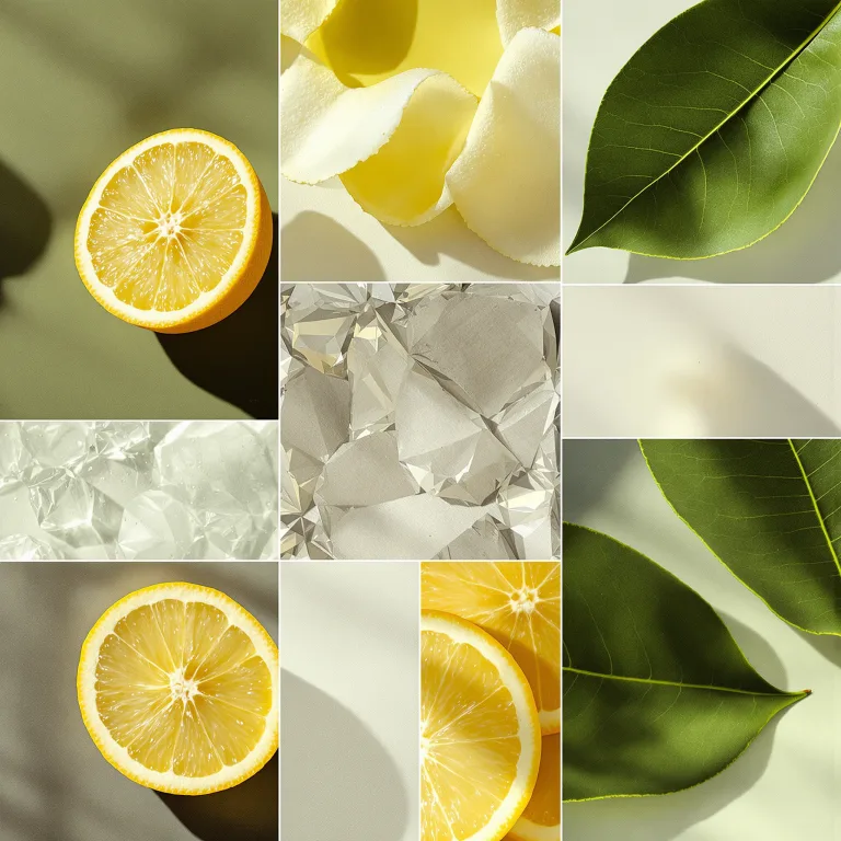 bergamot — one material in the palette