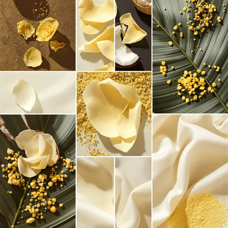 ylang ylang — one material in the palette